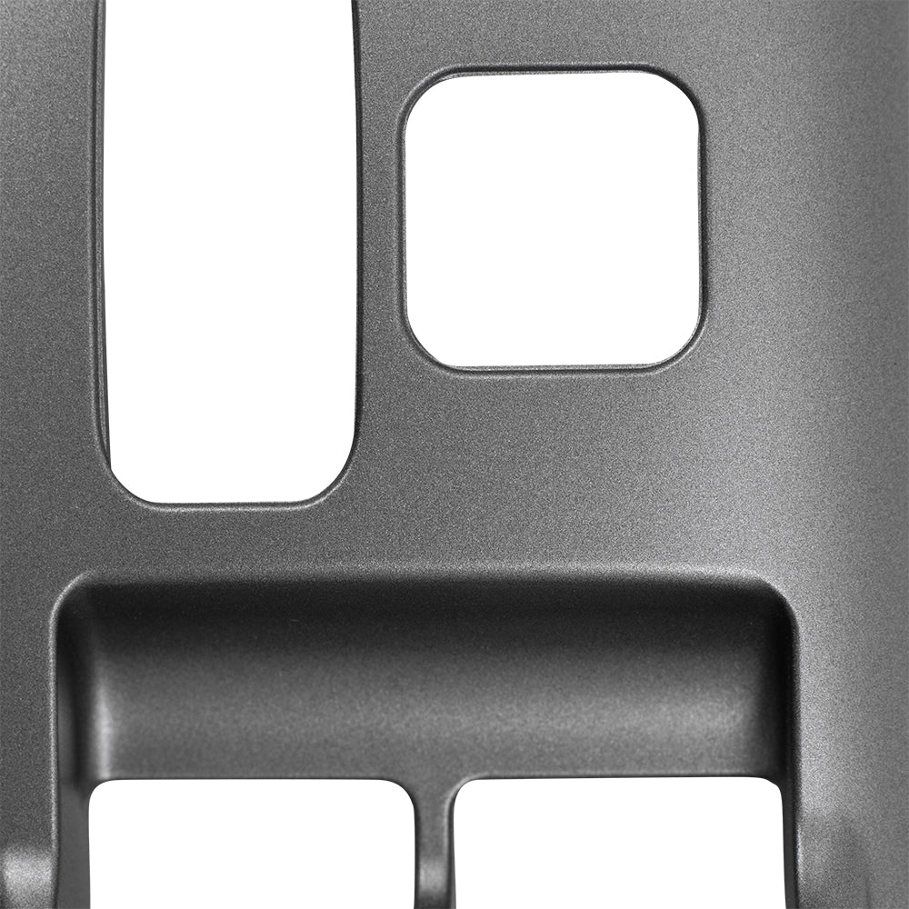 Brock Replacement Driver Front Power Window Master Switch Bezel Silver Compatible with 03-08 Matrix