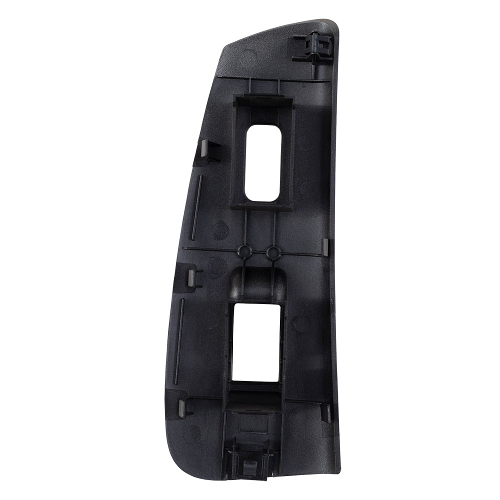 Brock Replacement Passenger Front Power Window Switch Bezel Trim Silver Compatible with 03-08 Matrix