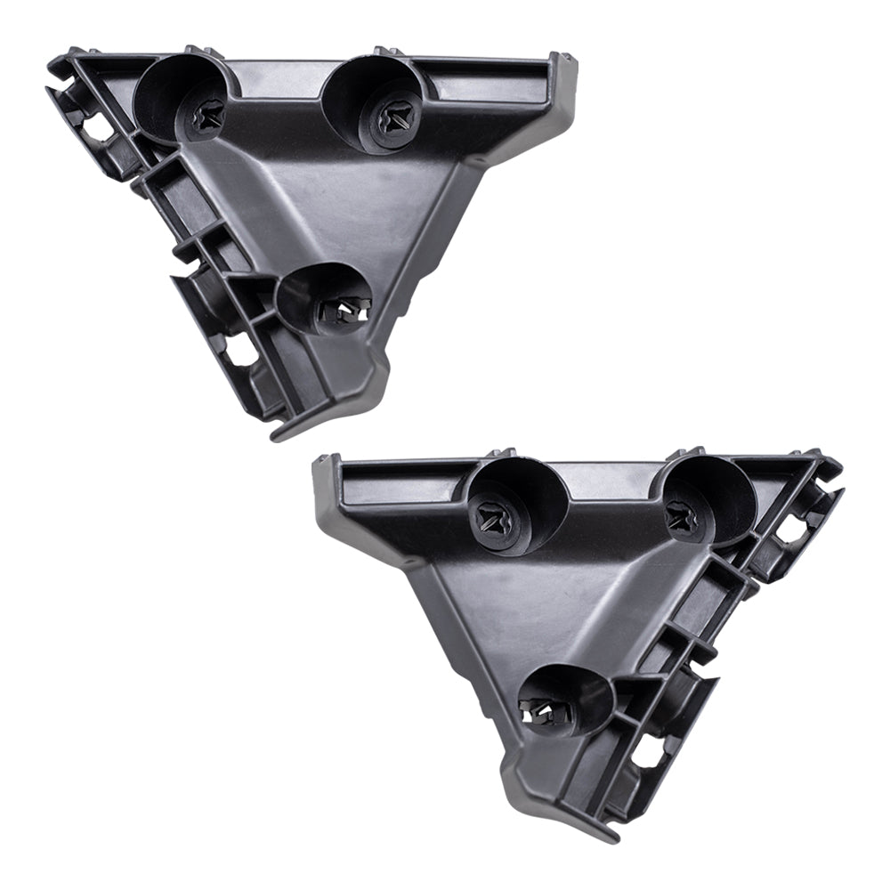 Brock Replacement Rear Driver and Passenger Side Bumper Cover Retainers Compatible with 2007-2011 Camry & 2007-2011 Camry Hybrid