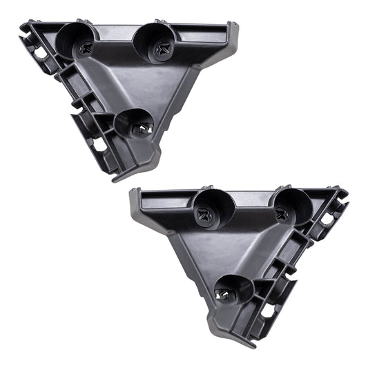 Brock Replacement Rear Driver and Passenger Side Bumper Cover Retainers Compatible with 2007-2011 Camry & 2007-2011 Camry Hybrid