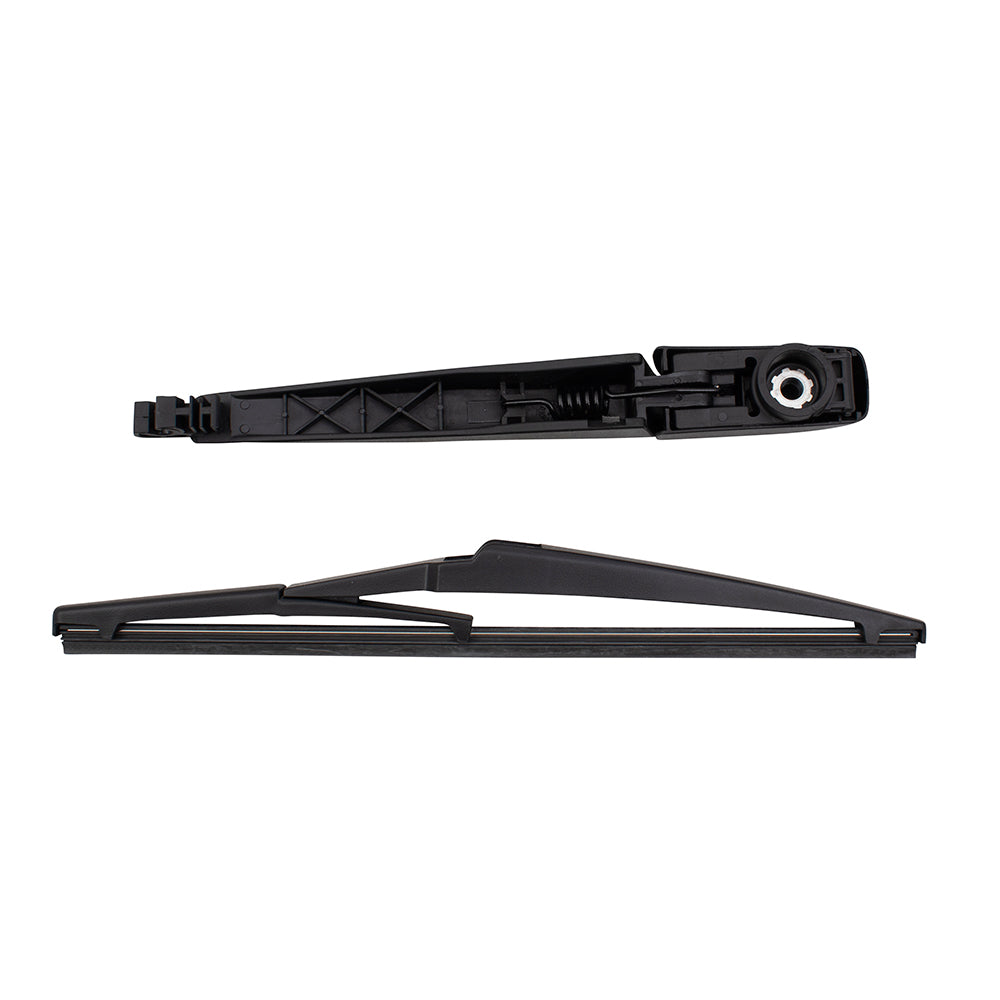 Brock Replacement Rear Windshield Wiper Arm with Blade Compatible with 2008-2013 Hghlander 2006-2012 Rav4