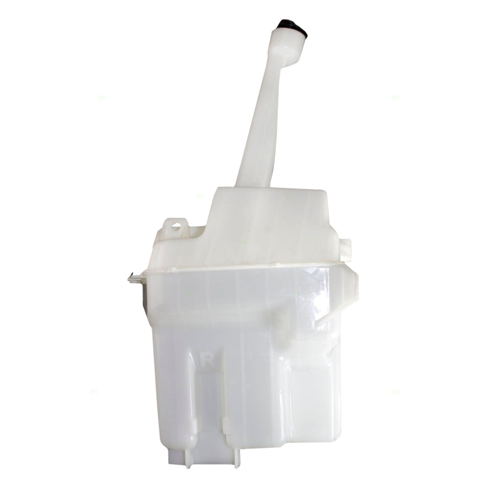 Brock Replacement Windshield Washer Fluid Reservoir Bottle Tank with Cap Compatible with 03-08 Corolla Matrix 8531502111