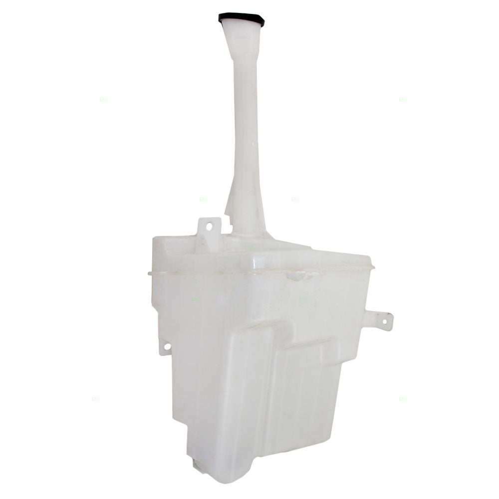 Windshield Washer Reservoir Tank Assembly With Cap and Washer Pump Without Low Fluid Sensor for 2009-2013 Toyota Corolla 2009-2012 Toyota Matrix Without Rear Wiper