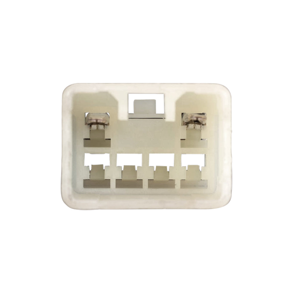 Brock Replacement Front Driver & Passenger Side Power Window Regulators with Motor-6 Pin Connector Compatible with 2007-2021 Tundra/2008-2022 Sequoia & 2007-2021 Tundra Crew Cab Rear Driver Side