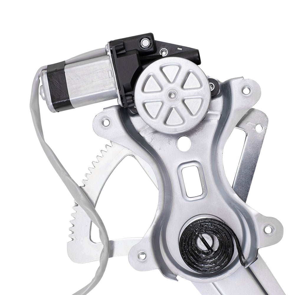 Brock Replacement Front Driver Side Power Window Regulator with Motor-6 Pin Connector Compatible with 2007-2021 Tundra/2008-2022 Sequoia & 2007-2021 Tundra Crew Cab Rear Driver Side