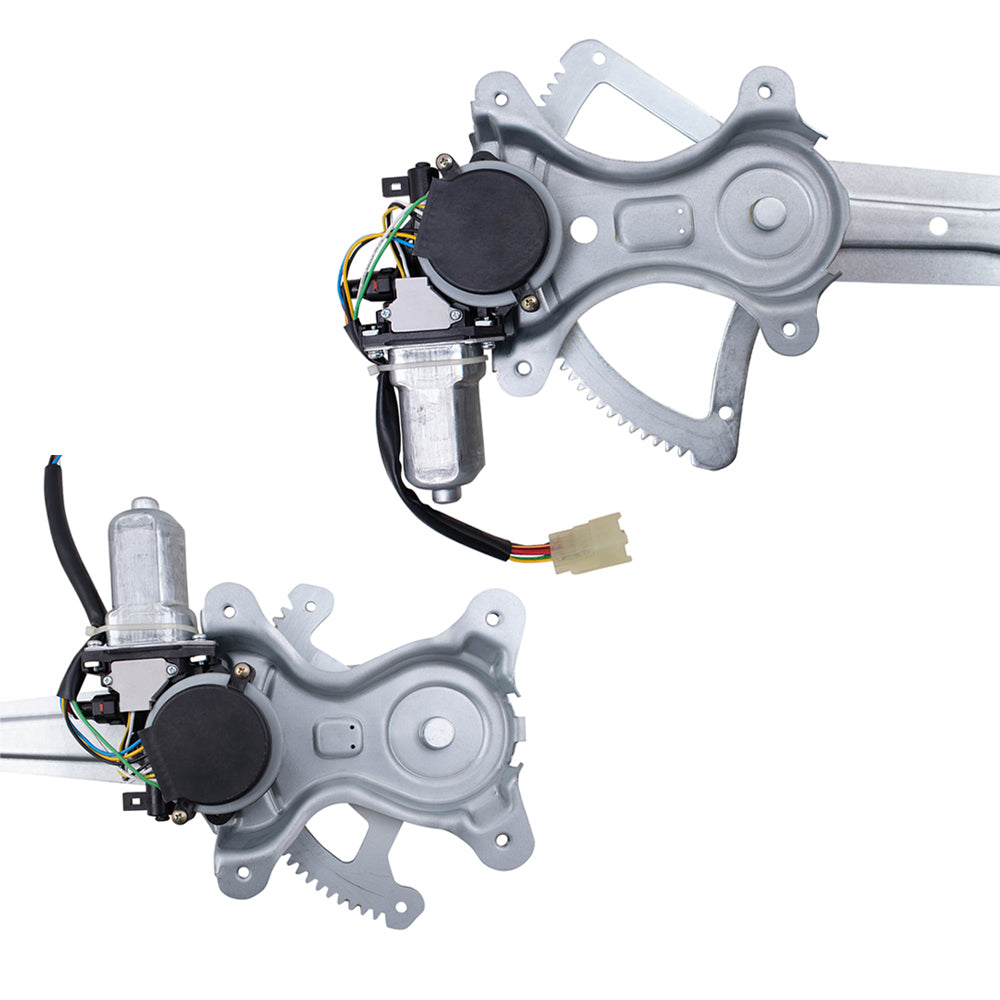 Brock Replacement Front and Rear Power Window Regulators with Motors Compatible with 02-03 ES300 ES330