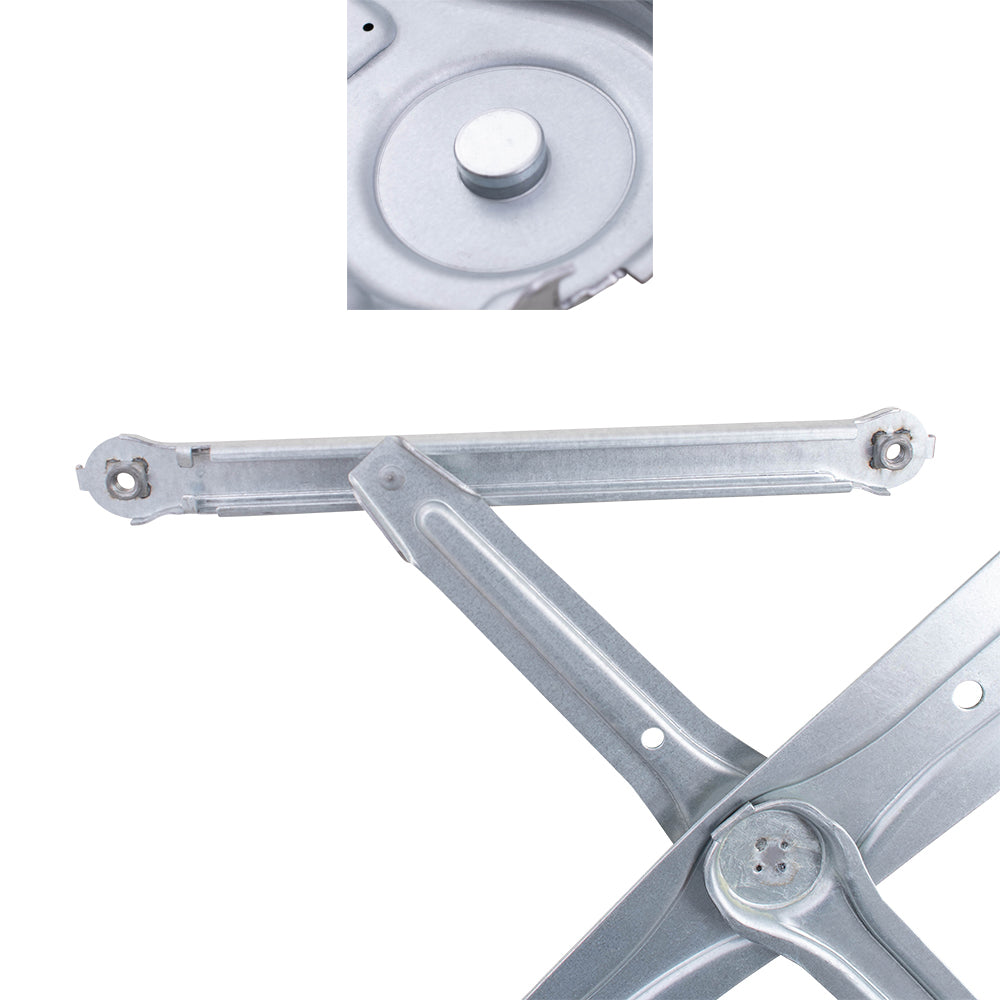 Brock Replacement Front and Rear Power Window Regulators with Motors Compatible with 02-03 ES300 ES330