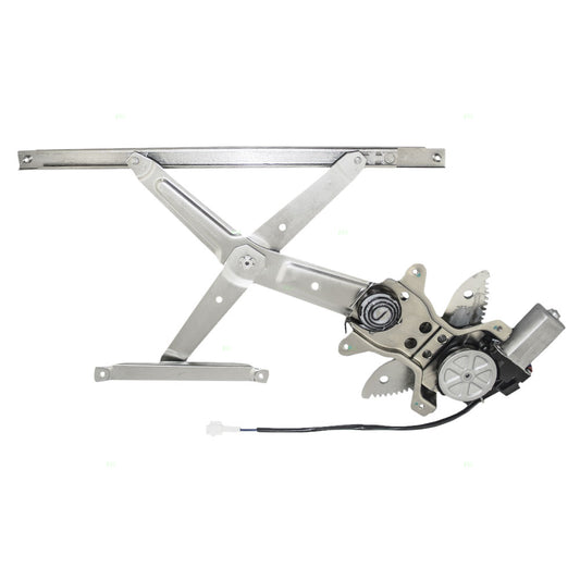 Brock Replacement Drivers Front Power Window Lift Regulator with Motor Assembly Compatible with 98-02 Corolla 8572002040