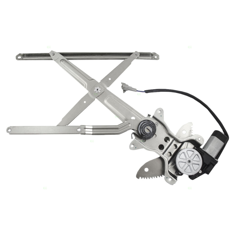 Brock Replacement Drivers Front Power Window Lift Regulator with Motor Assembly Compatible with 95-04 Tacoma 6980235090