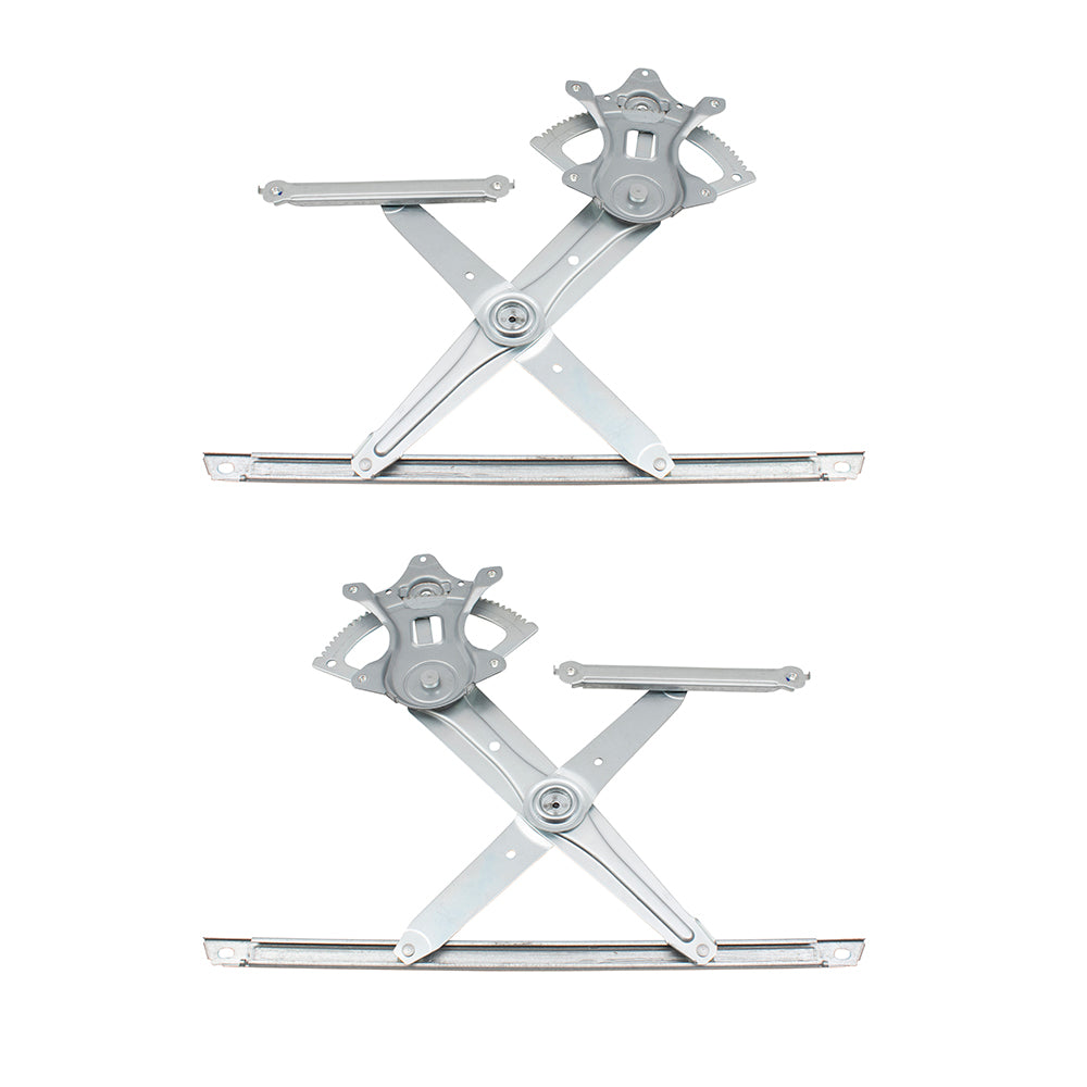 Brock Replacement Pair Set Rear Power Window Lift Regulators Compatible with 15-17 ES350 ES300h NX200t NX300h 6980278020 6980178020