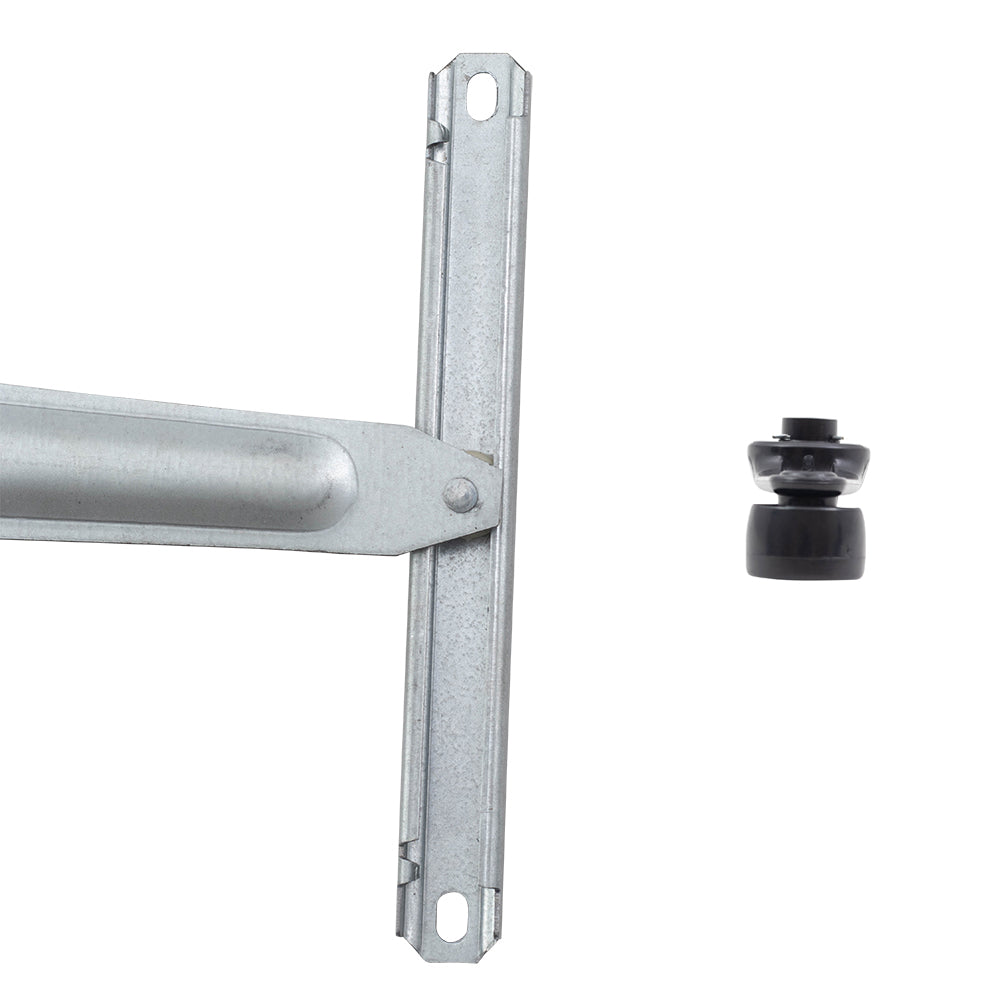 Brock Replacement Manual Window Regulators with Crank Handles Compatible with 84-89 4Runner with Vent Window