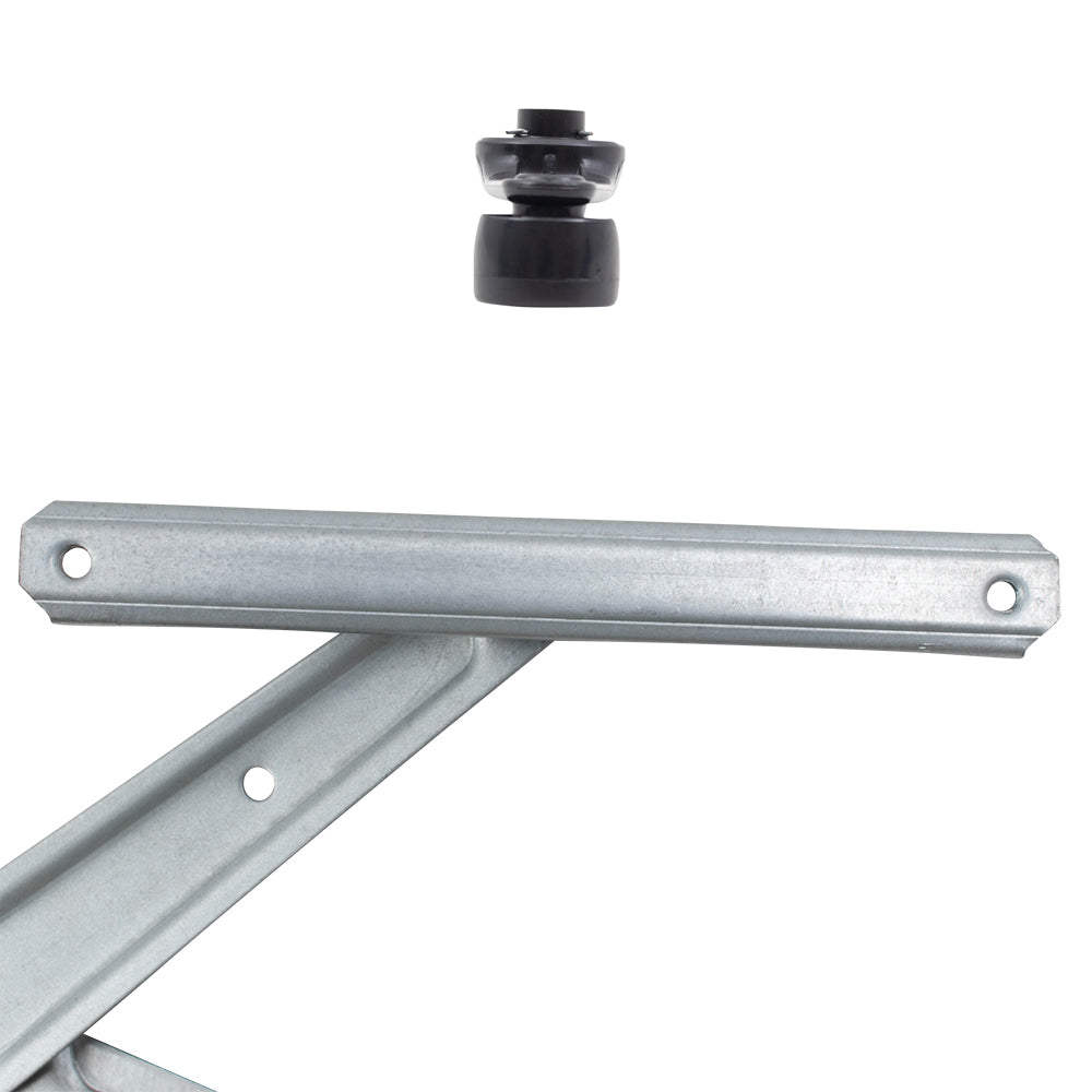 Brock Replacement Front Manual Window Regulators with Crank Handles Compatible with 90-95 4Runner