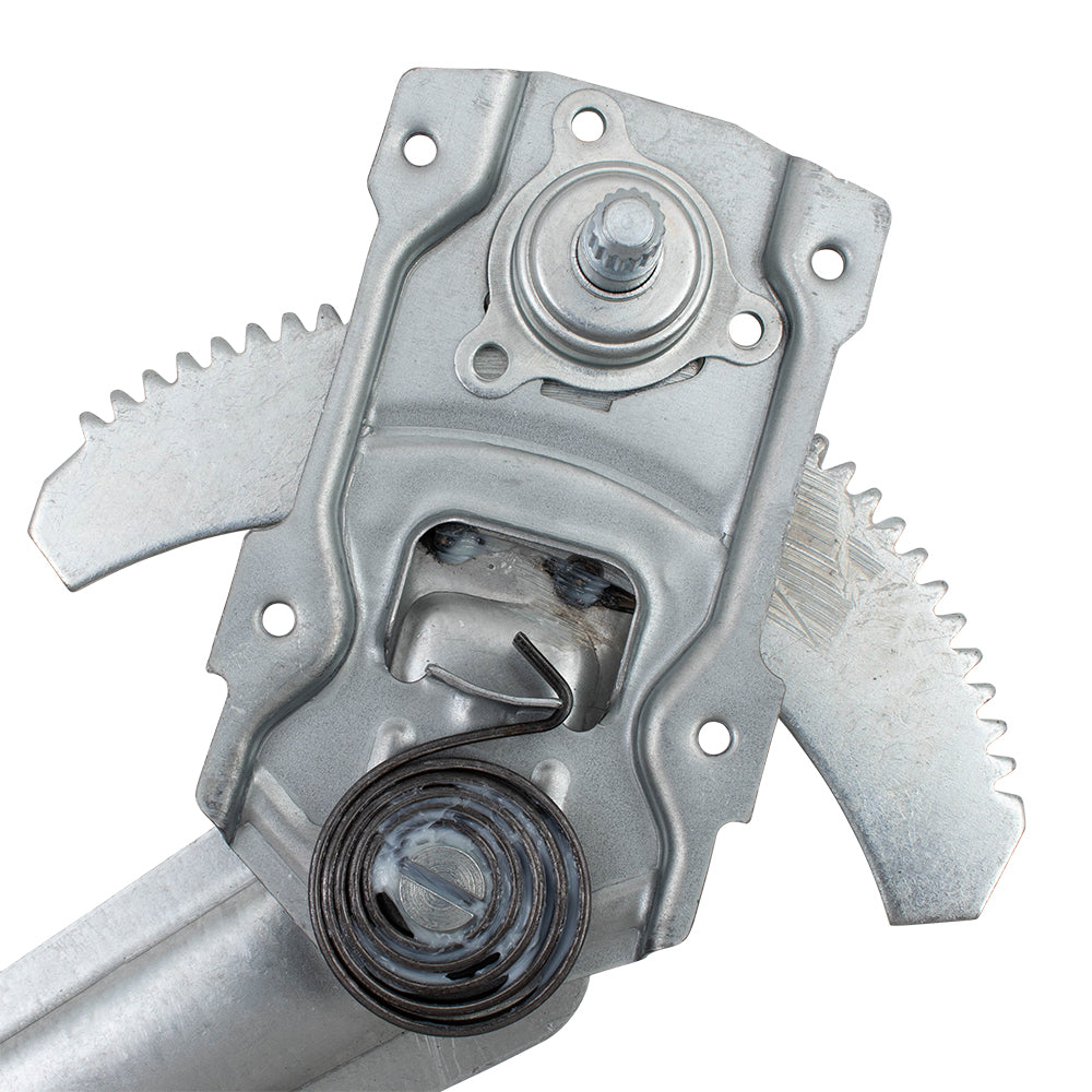 Brock Replacement Drivers Front Manual Window Lift Regulator Compatible with 89-95 Pickup Truck 90-95 4Runner without Vent Window 6980235010