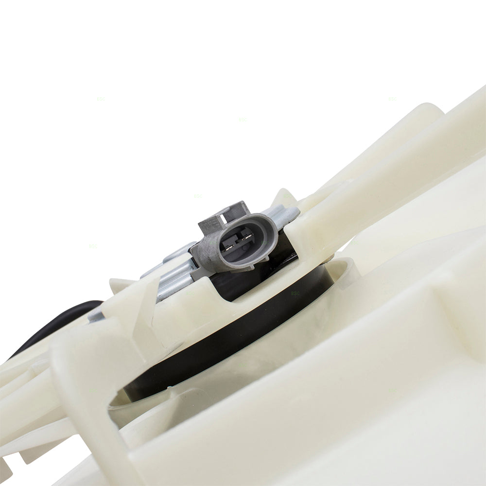 Brock Replacement Radiator Cooling Fan Motor Assembly Compatible with 03-08 Corolla Matrix Vibe 163610D090 88971521