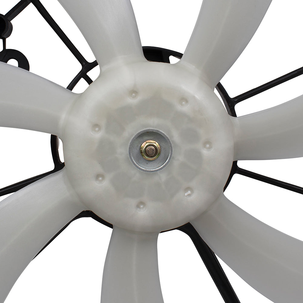 Brock Replacement Dual Condenser Radiator Engine Cooling Fan Assembly Replacement for 12-17 Camry 2.5L 167110V100 163610V420