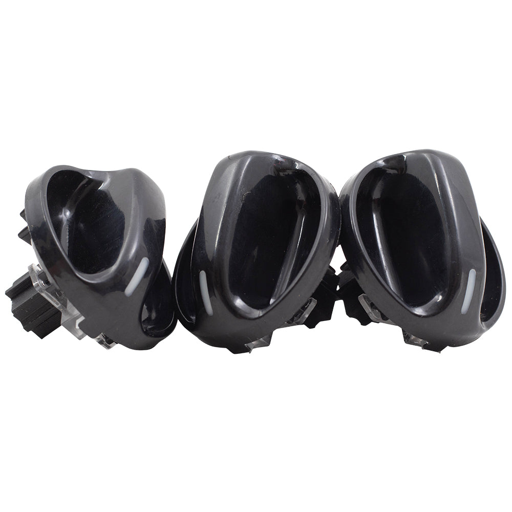 Brock Replacement A/C Heater Control Knobs for 2000-2006 Tundra Pickup 3 Piece Set Climate Temperature Switch Replacement fits 559050C010 55905-0C010