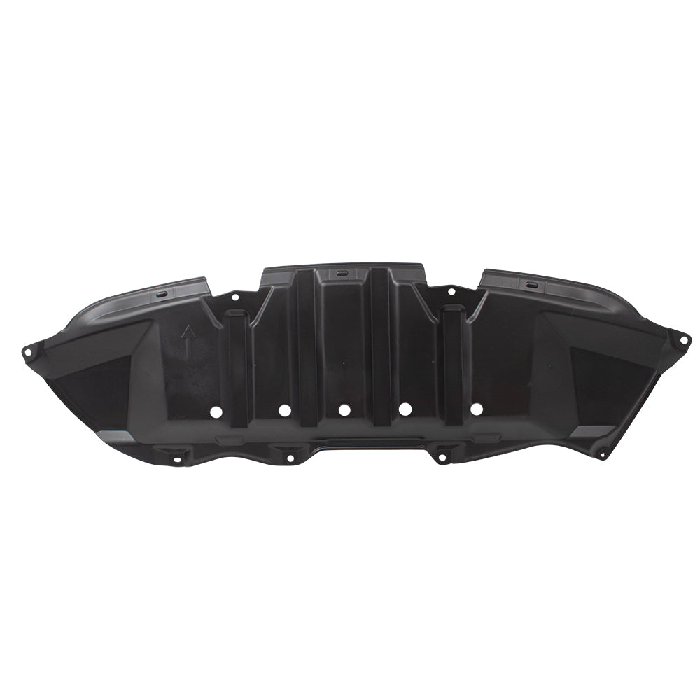 Brock Replacement Engine Under Cover Front Lower Splash Shield Guard Compatible with 09-13 Corolla 51451-02040 5145102040 TO1228148