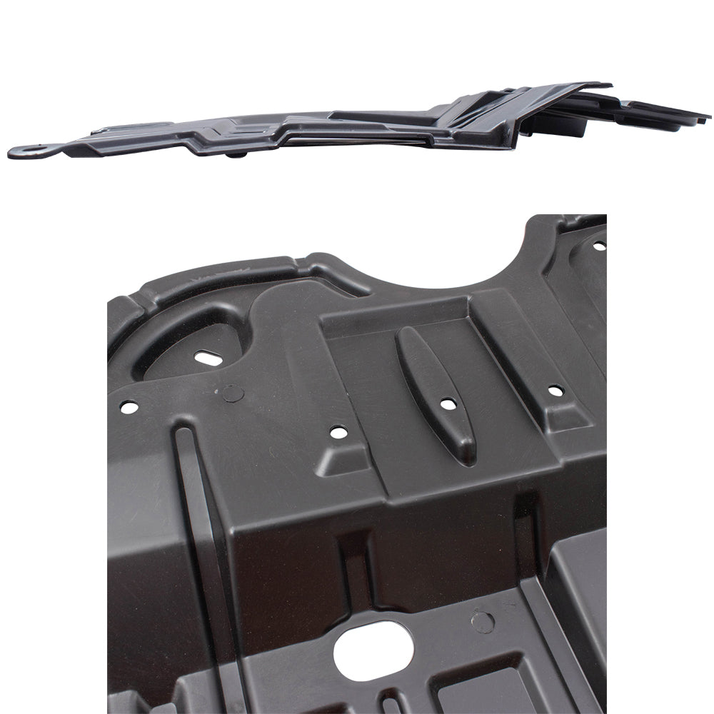 Brock Replacement Pair Set Front Engine Under Cover Lower Left Splash Shield Guards Compatible with 2012-2014 Camry 5144206140 5144106150 TO1228178 TO1228177
