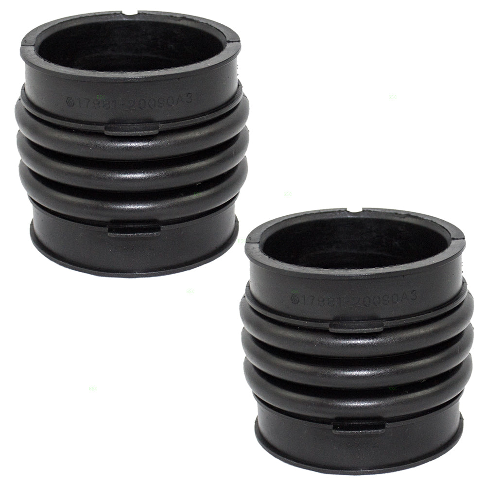 Brock Replacement Set Air Intake Hose Pipes Compatible with Camry Solara ES300 17881-20090