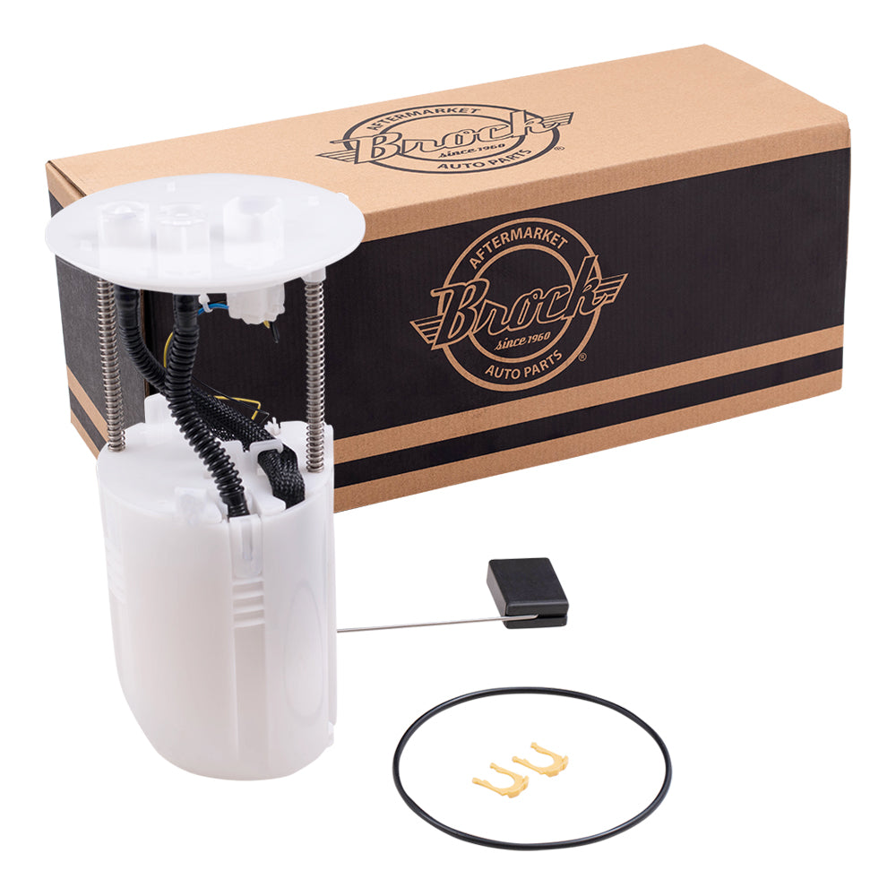 Brock Replacement Fuel Pump Module Assembly without Flex Fuel Compatible with 07-19 Various Models