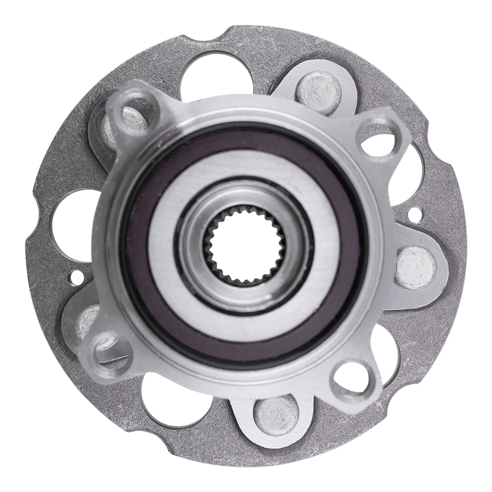 Brock Replacement Set Rear Hubs with Wheel Bearings Compatible with 2012-2016 CR-V with All-Wheel Drive