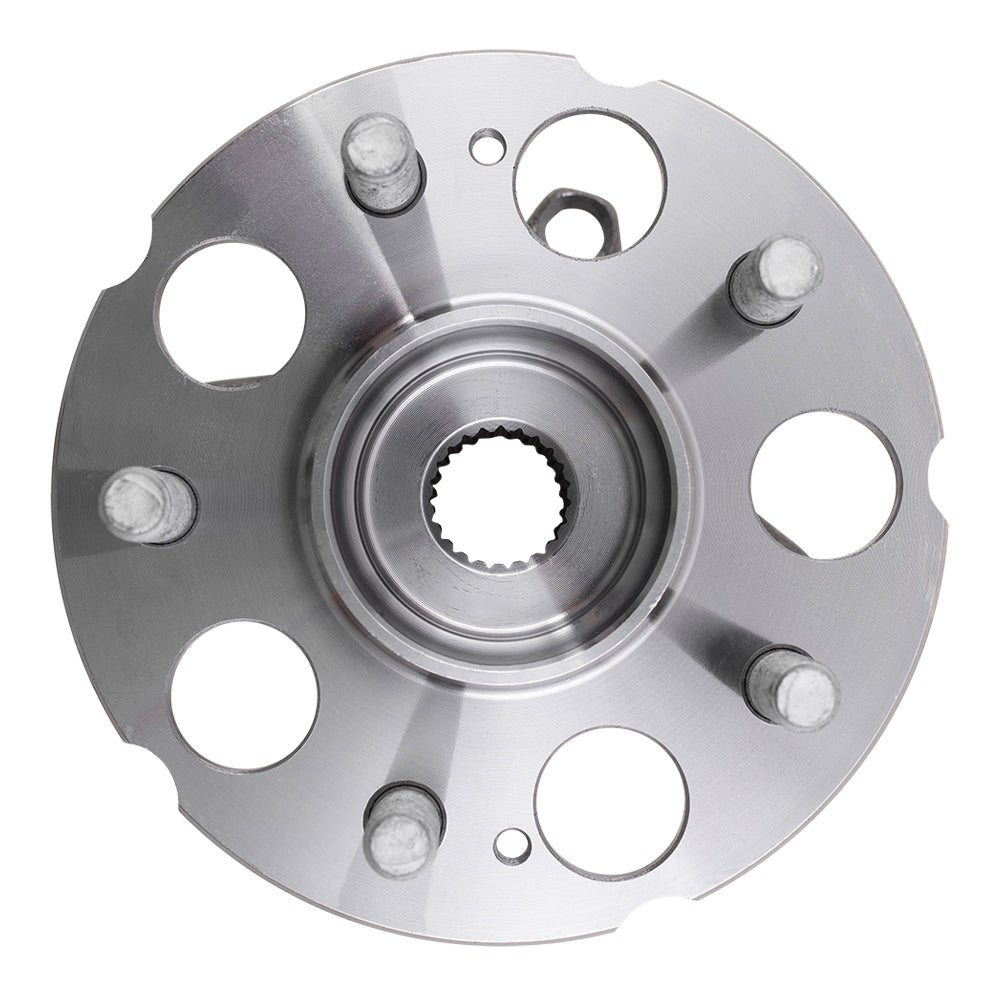 Brock Replacement Set Rear Hubs with Wheel Bearings Compatible with 2012-2016 CR-V with All-Wheel Drive