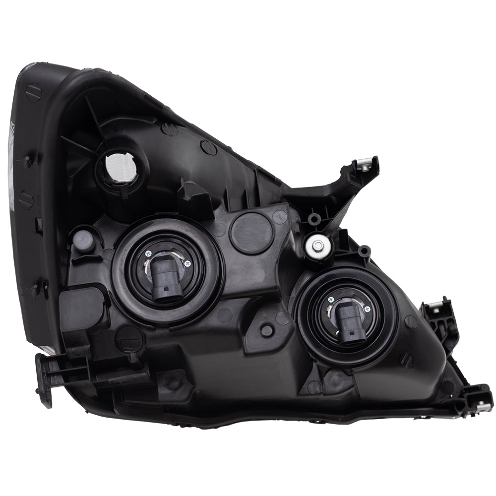 Brock Replacement Headlight Driver Left Compatible with 2003-2007 Accord 33151-SDA-A01