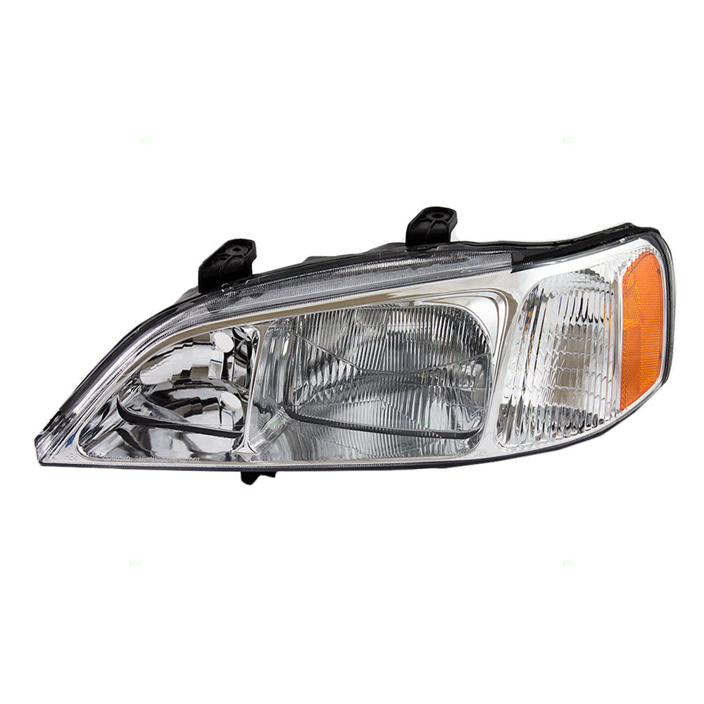 Brock Replacement Drivers HID Combination Headlight Headlamp Compatible with 99-01 TL (with pre-installed HID Lighting) 33151S0KA01