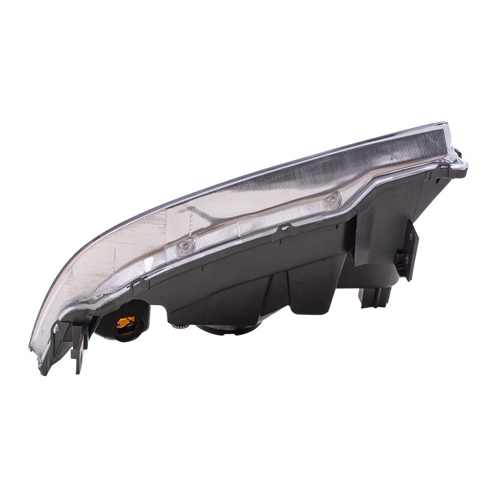 Brock Replacement Driver and Passenger Headlights Headlamps Compatible with MDX 33151S3VA01 33101S3VA01
