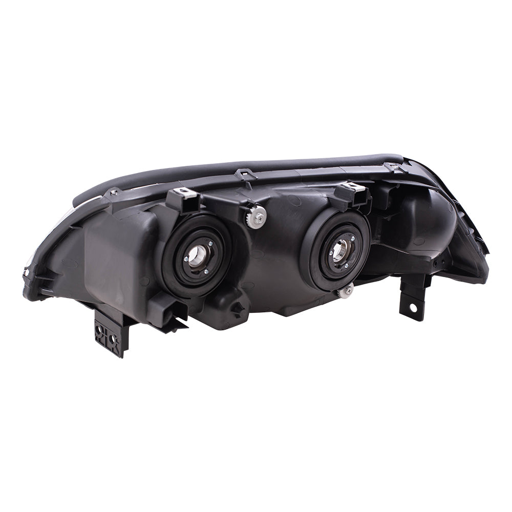 Brock Replacement Driver and Passenger Headlights Headlamps Compatible with MDX 33151S3VA01 33101S3VA01