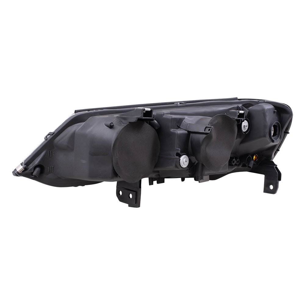 Brock Replacement Driver and Passenger Headlights Headlamps Compatible with TL 33151S0KA12 33101S0KA12