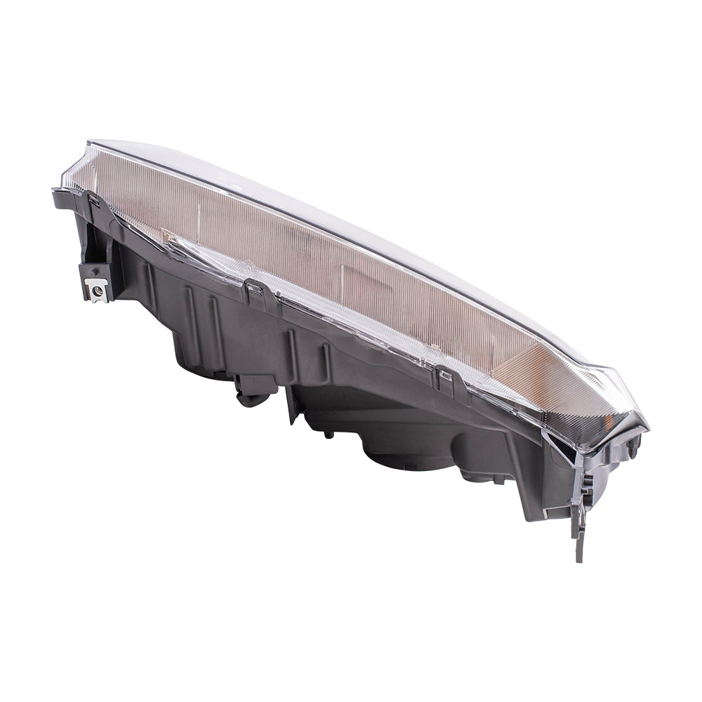 Brock Replacement Drivers Headlight Headlamp Compatible with 2009-2011 Pilot SUV 33150SZAA01