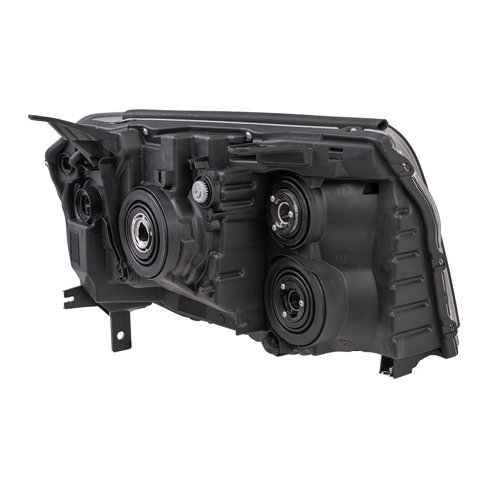 Brock Replacement Drivers Headlight Headlamp Compatible with 2009-2011 Pilot SUV 33150SZAA01
