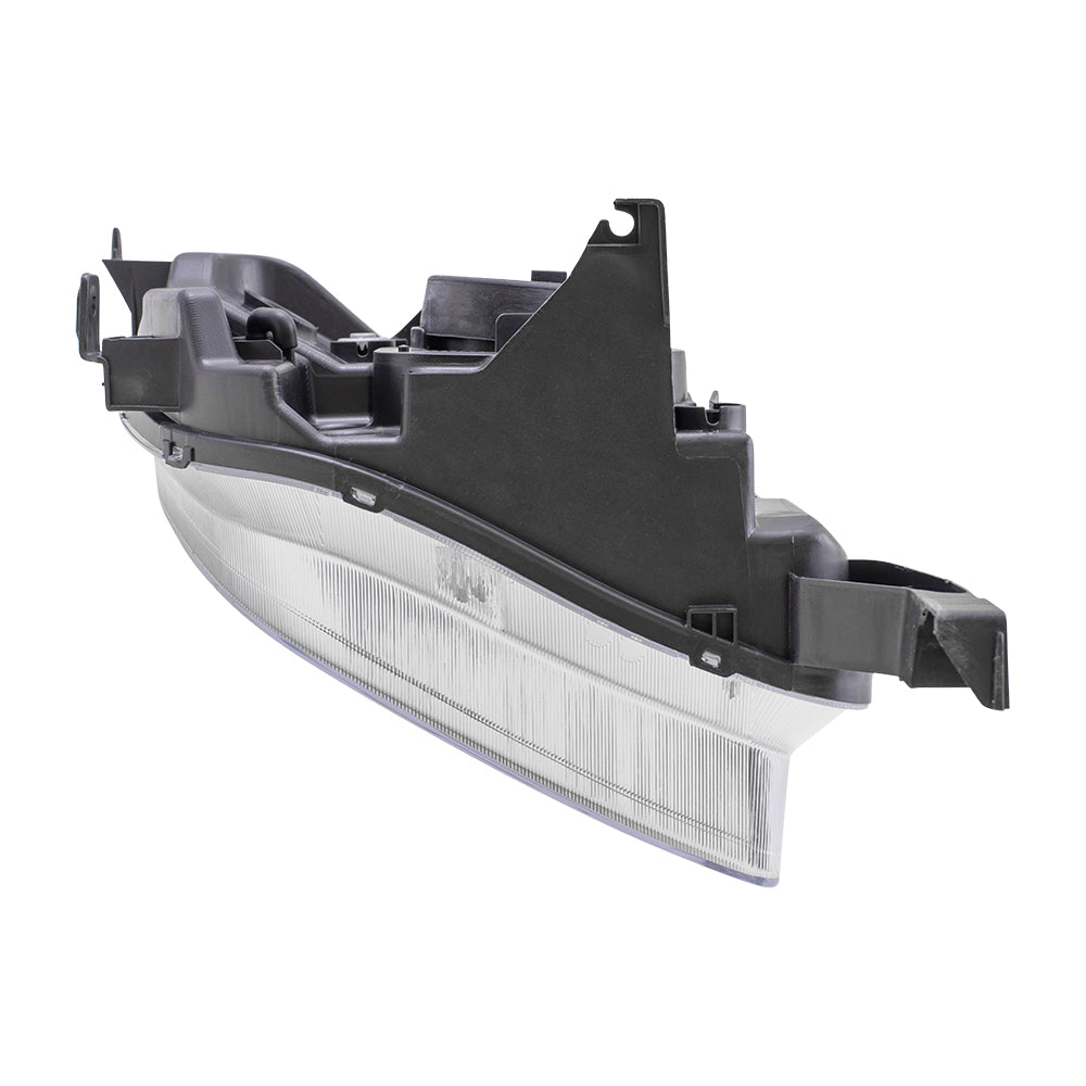 Fits 03-08 Honda Element EX LX Drivers Headlight w/ Chrome Bezel 33151SCVA01