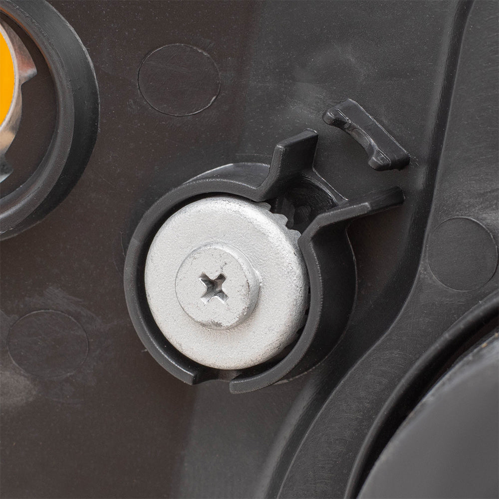 Fits 03-08 Honda Element EX LX Drivers Headlight w/ Chrome Bezel 33151SCVA01