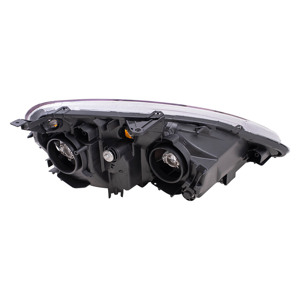 Brock Replacement Drivers Halogen Headlight Headlamp Compatible with 2002 2003 2004 RSX 33151-S6M-A01