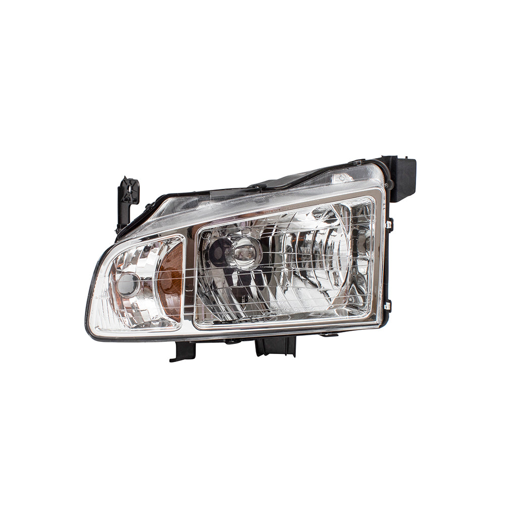 Brock Replacement Drivers Halogen Combination Headlamp Type Left Headlight Unit Compatible with 09-14 Ridgeline Pickup 33151SJCA11