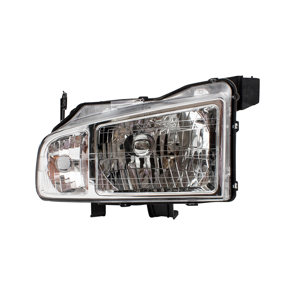 Brock Replacement Drivers Halogen Combination Headlamp Type Left Headlight Unit Compatible with 09-14 Ridgeline Pickup 33151SJCA11