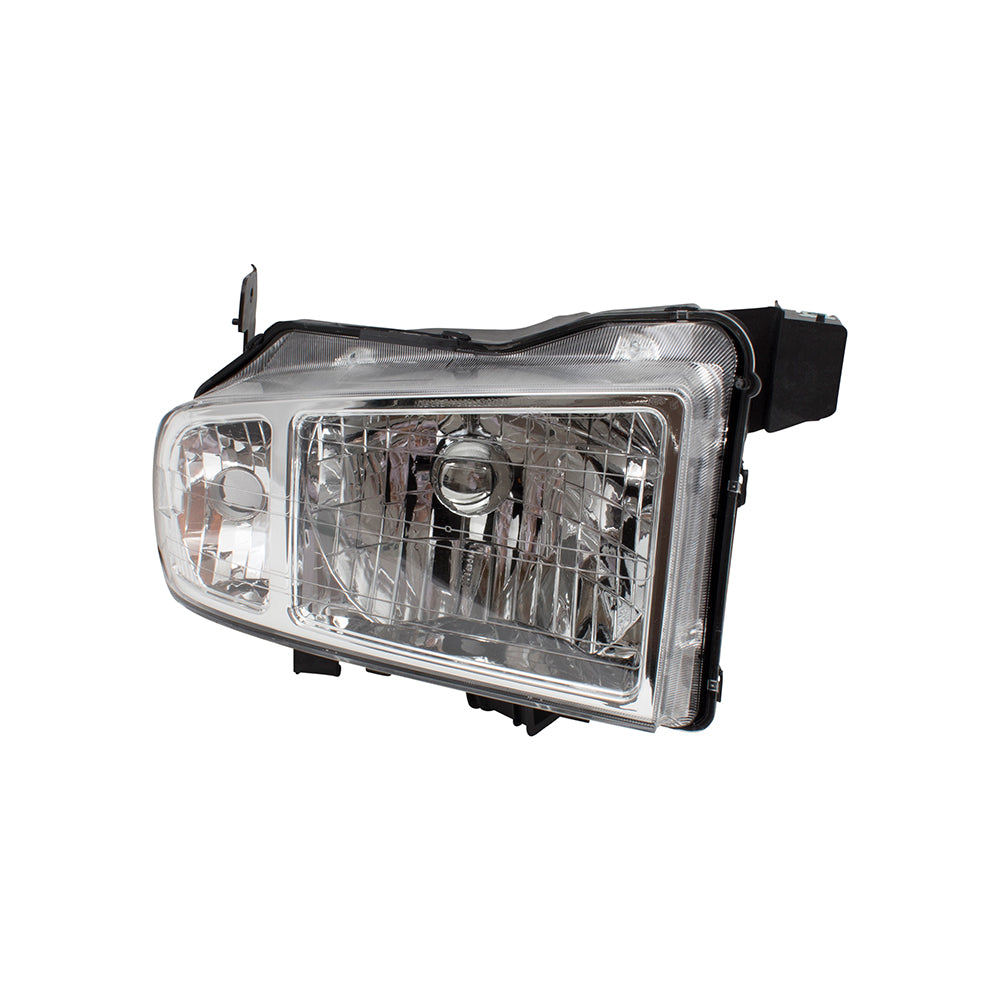 Brock Replacement Drivers Halogen Combination Headlamp Type Left Headlight Unit Compatible with 09-14 Ridgeline Pickup 33151SJCA11