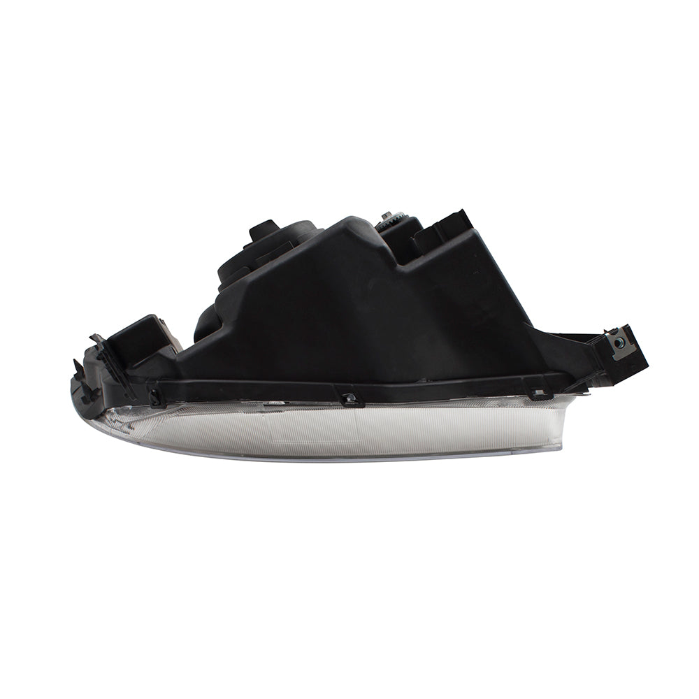 Brock Replacement Drivers Halogen Combination Headlamp Type Left Headlight Unit Compatible with 09-14 Ridgeline Pickup 33151SJCA11