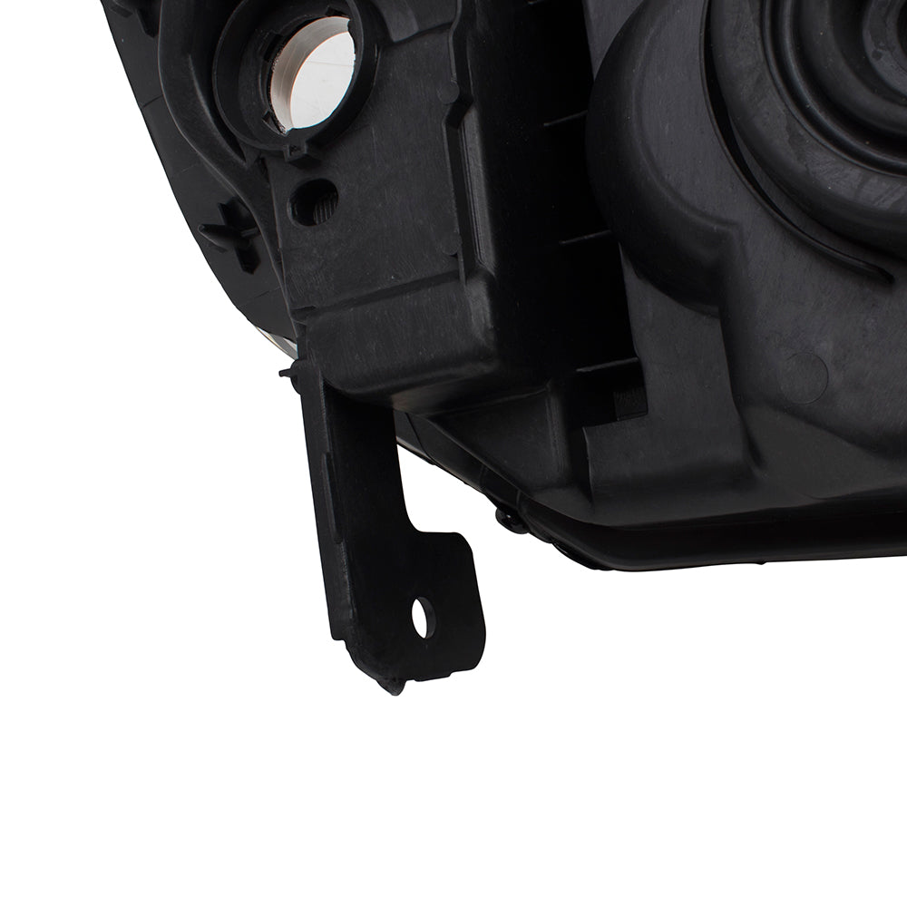 Brock Replacement Drivers Halogen Combination Headlamp Type Left Headlight Unit Compatible with 09-14 Ridgeline Pickup 33151SJCA11
