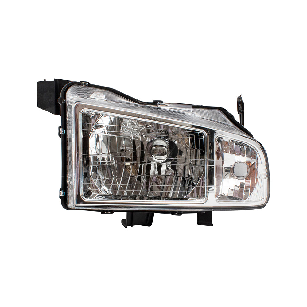 Brock Replacement Passengers Halogen Combination Headlamp Type Right Headlight Unit Compatible with 09-14 Ridgeline Pickup 33101SJCA11