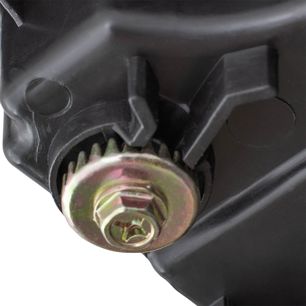 Brock Replacement Set Halogen Headlights with Black Bezel Compatible with 2019 2020 Civic