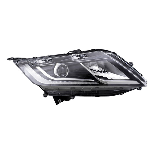 Brock Replacement Passenger Halogen Combination Headlight Compatible with 2018-2023 Odyssey