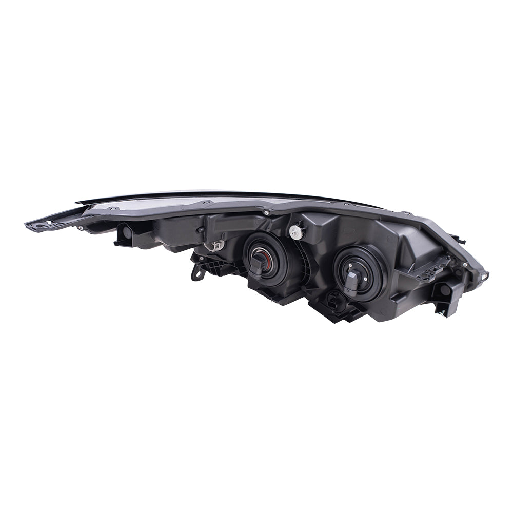 Brock Replacement Driver Side Halogen Combination Headlight Assembly Compatible with 19-22 HR-V
