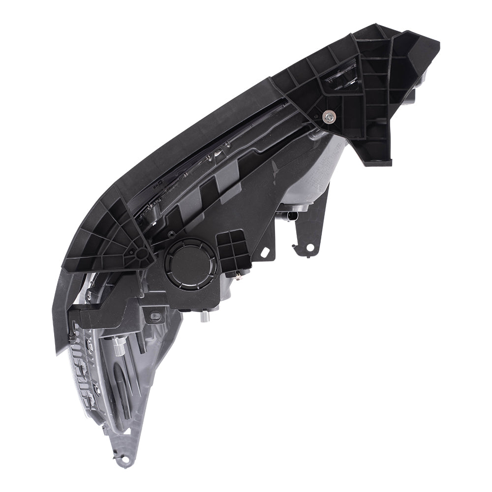 Brock Passenger Side Halogen Combination Headlight Assembly for 14-15 Accord Hybrid