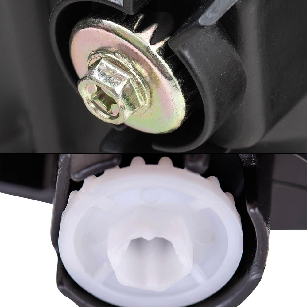 Brock Aftermarket Replacement Driver Left Passenger Right Halogen Combination Headlights & Fog Lights 4 Piece Set Compatible with 2018-2020 Honda Accord Sedan EXCEPT Touring Models