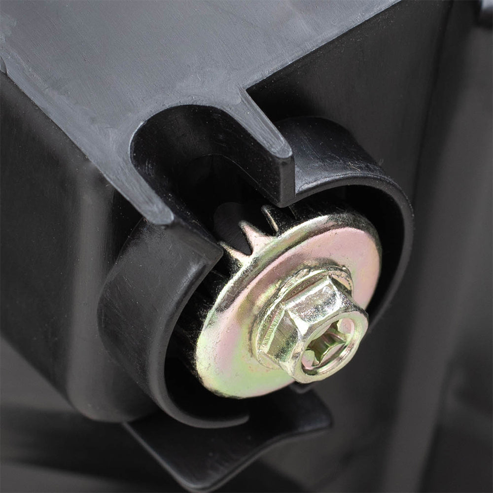 Brock Replacement Driver and Passenger Side Halogen Combination Headlight with Halogen High Beam Assembly Set Compatible with 2018-2020 Accord