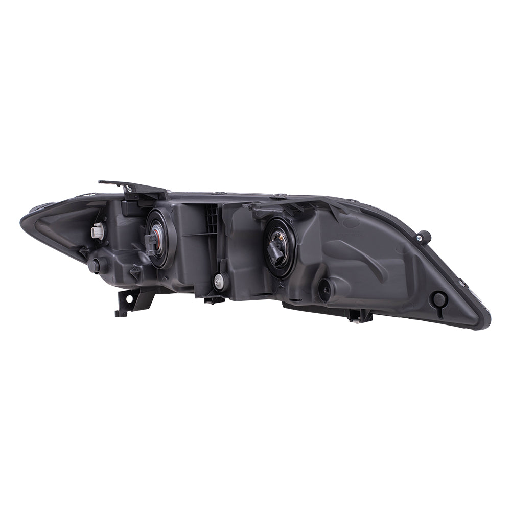 Brock Replacement Driver Side Halogen Combination Headlight Assembly Compatible with 2016-2017 Accord Coupe LX-S
