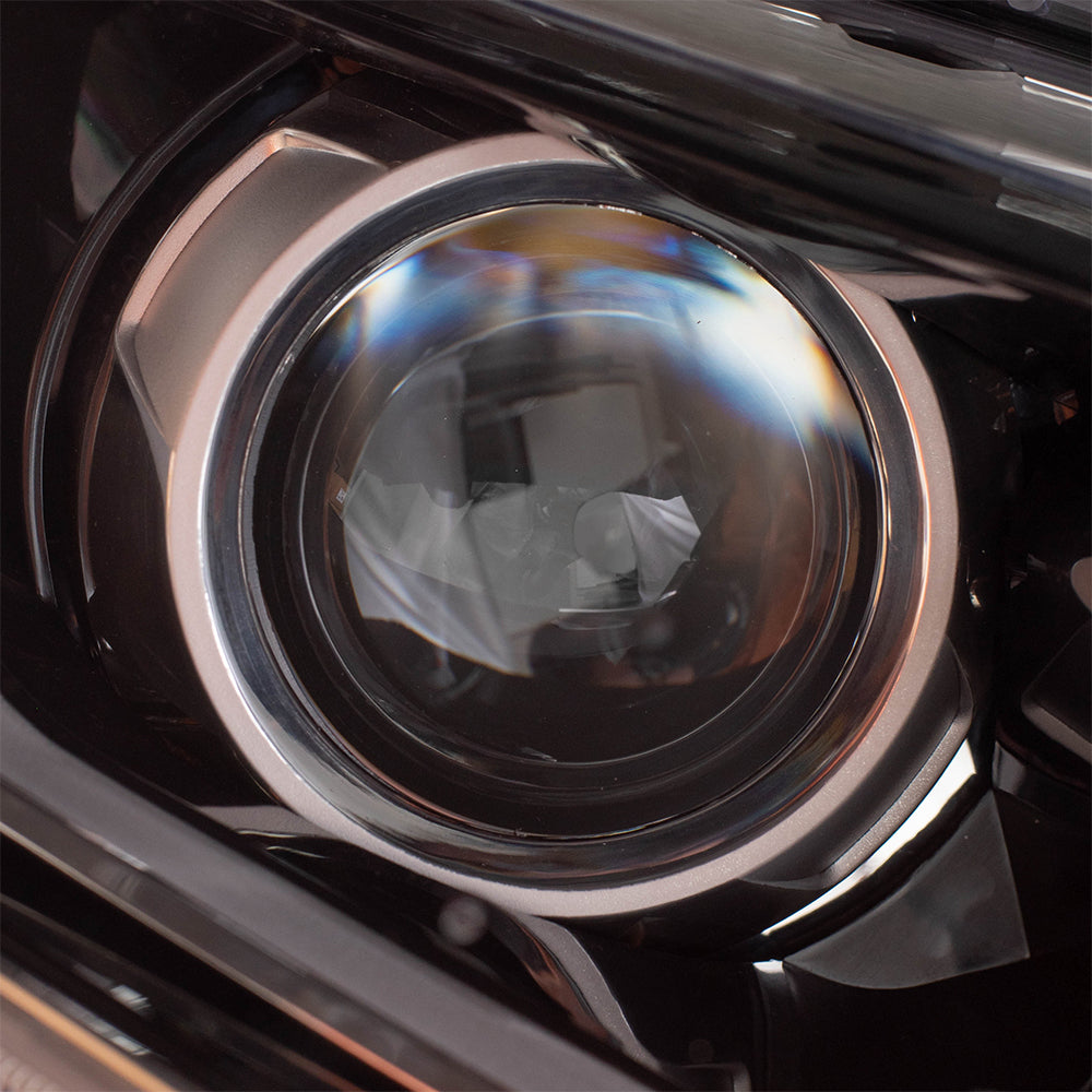 Brock Aftermarket Replacement Passenger Right Halogen Combination Headlight Assembly Compatible with 2016-2017 Honda Accord Coupe EX/EX-L ONLY